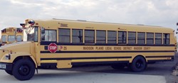 side profile of school bus