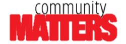 logo for radio show Community Matters