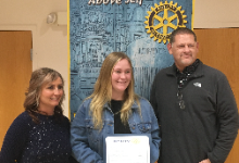 December Rotary Student of the Month