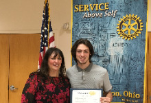 January MPHS Rotary Student of the Month