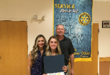 September MPHS Rotary Student of the Month