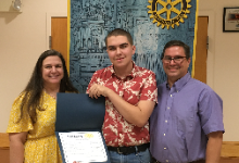 November MPHS Rotary Student of the Month