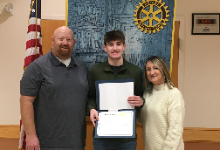 January MPHS Rotary Student of the Month 2024